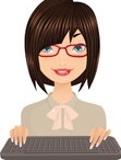 1065446-clipart-friendly-brunette-secretary-with-a-keyboard-7-royalty-free-vector-illustration.jpg